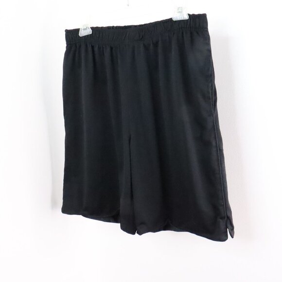 2pc Men's L/XL Tek Gear Zone Pro Black Mesh-Knit Gym Basketball Athletic Shorts - Picture 3 of 10